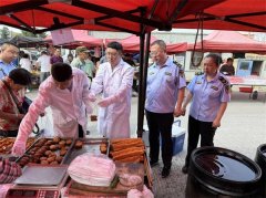 组织开展食物平安抽样检测取宣教活